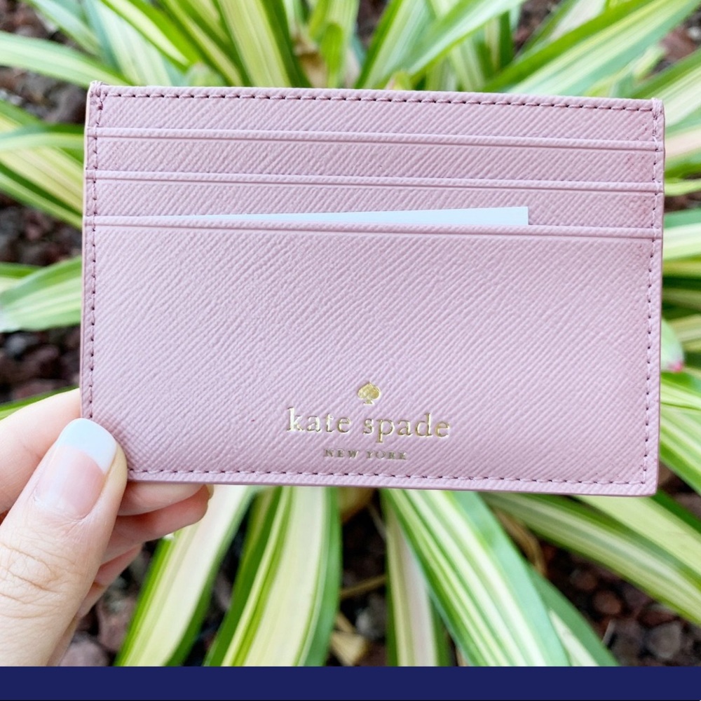 Gaby’sBags👜💕- NWT Kate Spade Card Holder Pink - Picture 3 of 7
